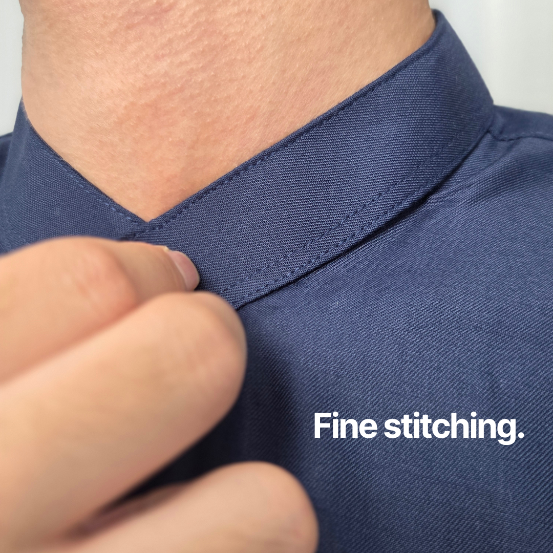 Malai Men Mandarin Collar Shirt