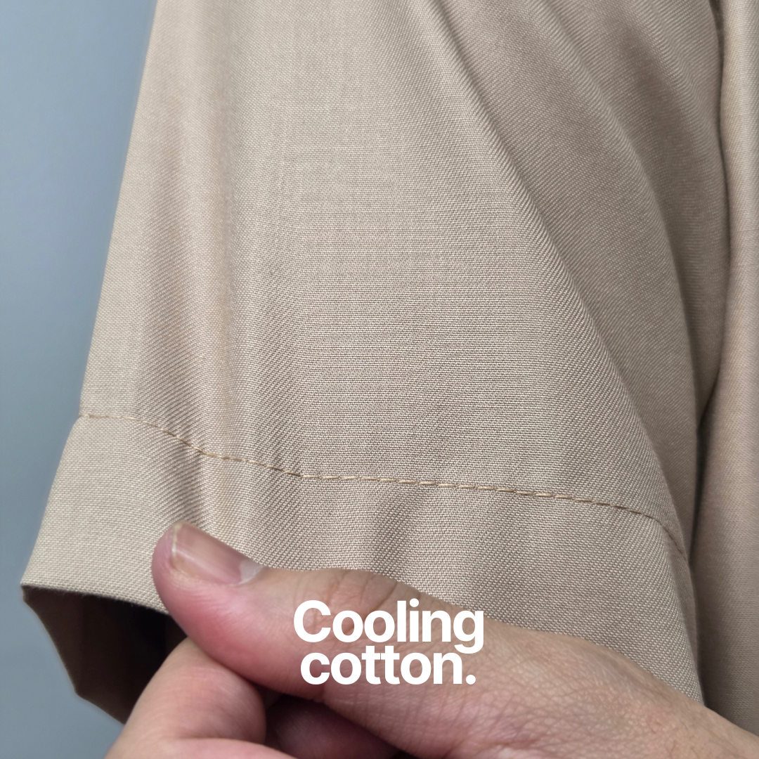 Malai Men Mandarin Collar Shirt