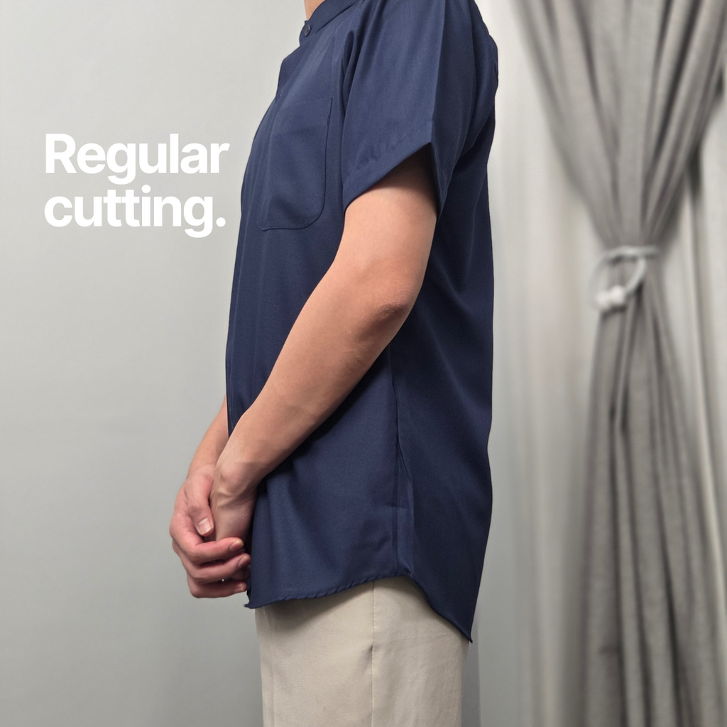 Malai Men Mandarin Collar Shirt