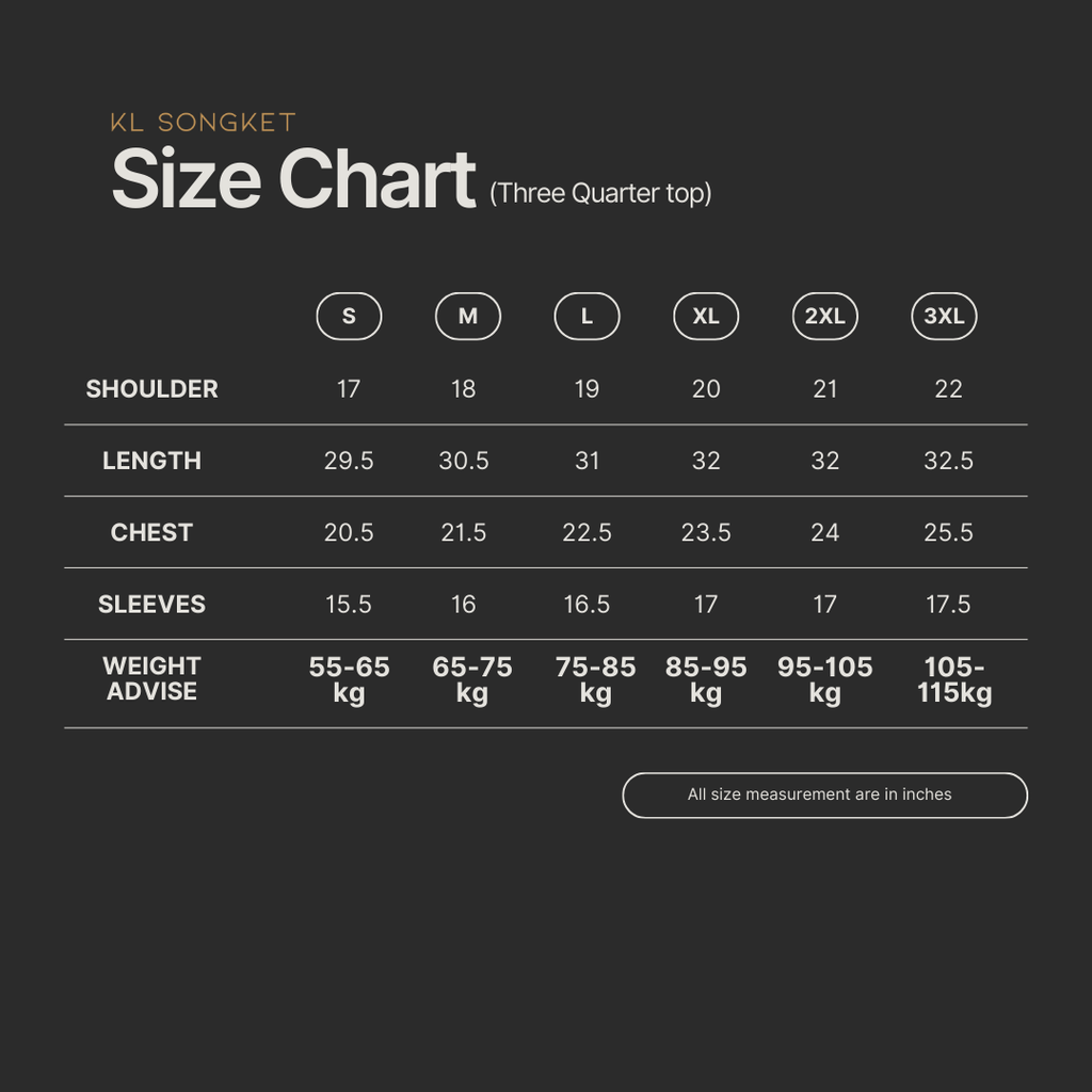 Candra Three Quarter Unisex Top